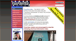 Desktop Screenshot of passpatentbar.com